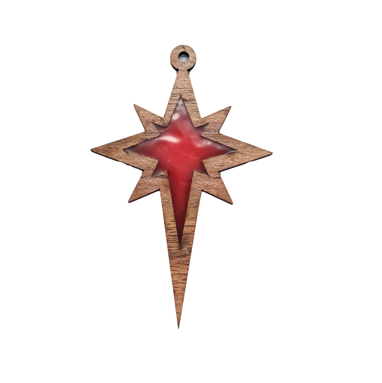 Nativity Star Ornament