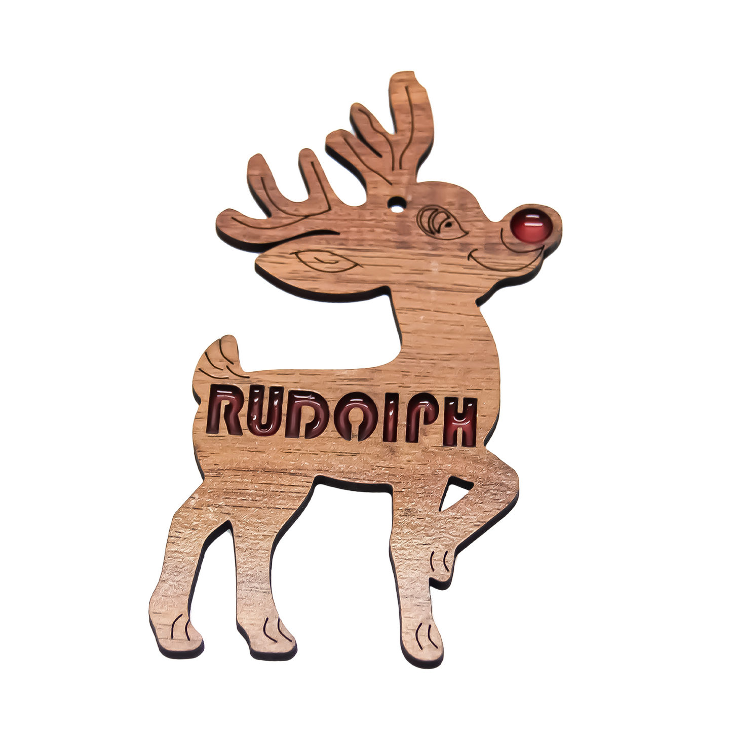 Santa's Reindeers Ornament Set