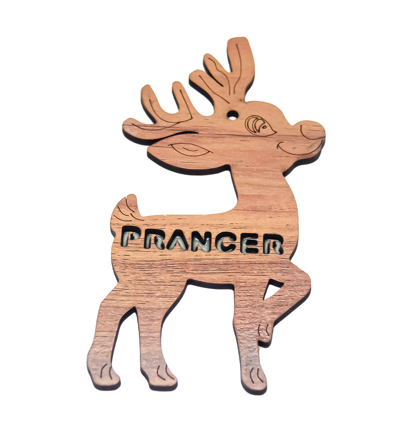 Santa's Reindeers Ornament Set